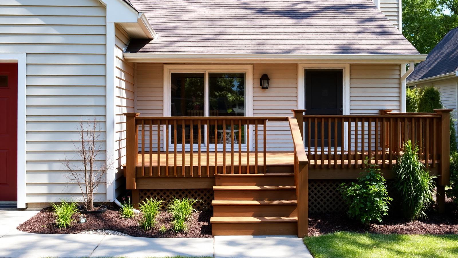 Clean house siding, roofline, walkway, and driveway showcasing exterior cleaning services